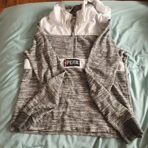 VS Pink 1/4 Zip Windbreaker/Sweatshirt